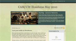 Desktop Screenshot of camuwhonduras.blogspot.com