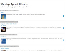 Tablet Screenshot of idlewarnings.blogspot.com