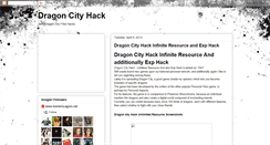 Desktop Screenshot of hacksdragoncity.blogspot.com