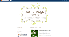 Desktop Screenshot of humphreysflowers.blogspot.com