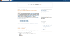 Desktop Screenshot of fabiooresteblog.blogspot.com