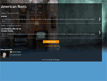 Tablet Screenshot of americanroots.blogspot.com