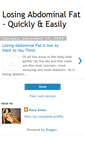 Mobile Screenshot of losingstubbornabdominalfat.blogspot.com
