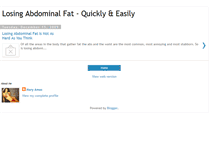 Tablet Screenshot of losingstubbornabdominalfat.blogspot.com