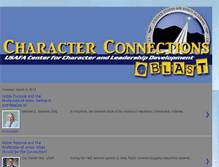 Tablet Screenshot of characterconnectionsfeedback.blogspot.com