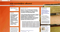 Desktop Screenshot of mijnnoordwijkseafkomst.blogspot.com