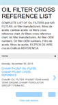 Mobile Screenshot of filterscrossreference.blogspot.com