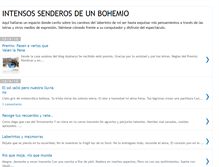 Tablet Screenshot of intensossenderosdeunbohemio.blogspot.com