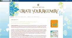 Desktop Screenshot of createyourrecovery.blogspot.com