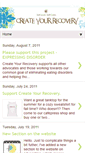 Mobile Screenshot of createyourrecovery.blogspot.com
