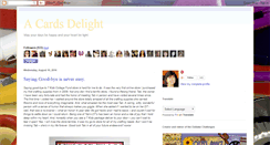 Desktop Screenshot of cardsdelight.blogspot.com