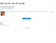 Tablet Screenshot of georgiesbalitrip4.blogspot.com