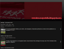 Tablet Screenshot of laescapadafc.blogspot.com