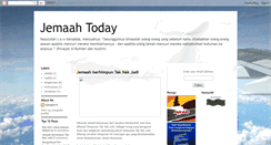 Desktop Screenshot of jemaahtoday.blogspot.com