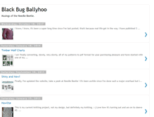 Tablet Screenshot of blackbugballyhoo.blogspot.com