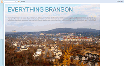 Desktop Screenshot of everythingbranson.blogspot.com