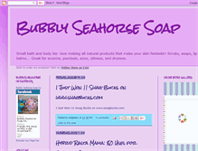 Tablet Screenshot of bubblyseahorsesoap.blogspot.com