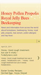 Mobile Screenshot of bees-beekeeping-honey.blogspot.com