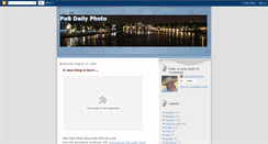Desktop Screenshot of pabdailyphoto.blogspot.com