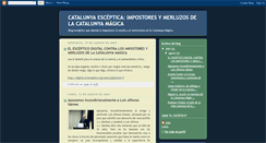 Desktop Screenshot of catalunyaesceptica.blogspot.com