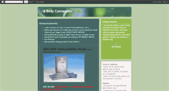 Desktop Screenshot of abodyconnection.blogspot.com