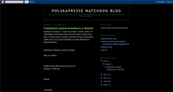 Desktop Screenshot of polskapresse.blogspot.com