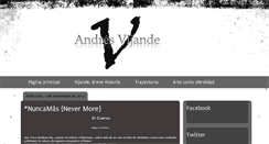 Desktop Screenshot of andresvijande.blogspot.com