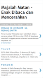 Mobile Screenshot of matanmajalah.blogspot.com