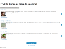 Tablet Screenshot of frutillablancadeliciasdemanzanal.blogspot.com