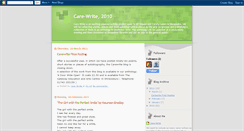 Desktop Screenshot of carewrite.blogspot.com