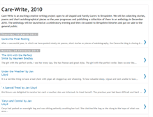 Tablet Screenshot of carewrite.blogspot.com