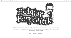 Desktop Screenshot of belajarberpolitik.blogspot.com