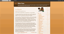 Desktop Screenshot of bitterdaze.blogspot.com