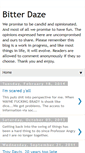 Mobile Screenshot of bitterdaze.blogspot.com