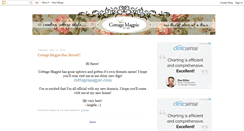 Desktop Screenshot of cottagemagpie.blogspot.com