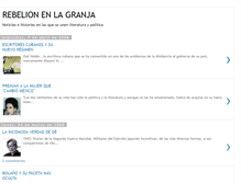 Tablet Screenshot of larebelionenlagranja.blogspot.com