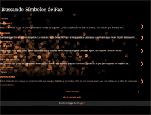 Tablet Screenshot of buscandosimbolosdepaz.blogspot.com