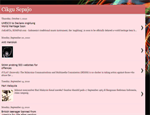 Tablet Screenshot of cikgusepajo.blogspot.com