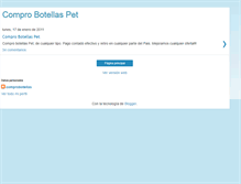 Tablet Screenshot of comprobotellaspet.blogspot.com