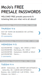 Mobile Screenshot of mojo-passwords.blogspot.com