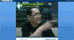 Desktop Screenshot of menulisbukuilmiah.blogspot.com