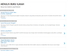 Tablet Screenshot of menulisbukuilmiah.blogspot.com