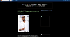 Desktop Screenshot of blackscholars3.blogspot.com
