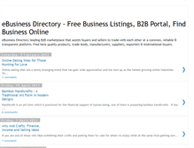 Tablet Screenshot of ebusiness-directory.blogspot.com