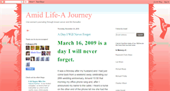 Desktop Screenshot of amidlife-ajourney.blogspot.com