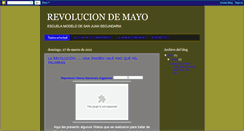 Desktop Screenshot of profe-luchi-revoluciondemayo.blogspot.com