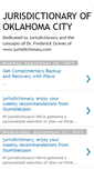 Mobile Screenshot of jurisdictionaryokc.blogspot.com
