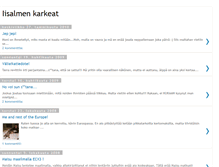 Tablet Screenshot of karkkarit.blogspot.com