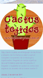 Mobile Screenshot of cactustejidosalcrochet.blogspot.com