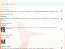 Tablet Screenshot of emmadilemma88.blogspot.com